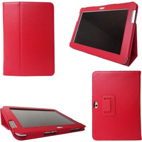 Magnet Pu Leather Stand Cover Case For Samsung Galaxy Note 10.1 GT N8000 Tablet N8010 N8013 N8020 Folio Flip Book Case