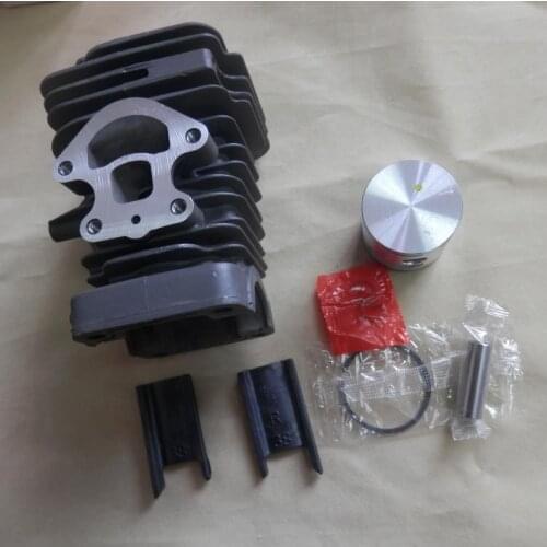 CS340 CYLINDER & PISTON KIT 39MM FITS McCULLOCH CS-340 CS380 CHAIN SAWS KOBLEN PIN RING CLIPS L&R TRANSFER INSERT ASSEMBLY