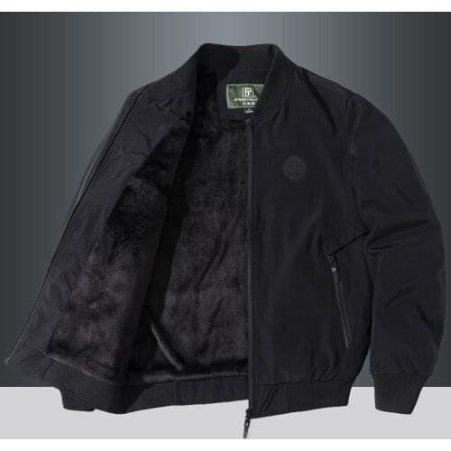 2021 Autumn Clothes Men Jackets Bomber Flight Work Wear Light Velvet Jackets Tops Jacket Men Winter Youth Baseball