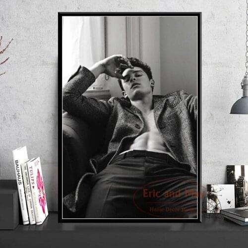 Shawn Mendes Pop Music Singer Posters And Prints Wall Art Canvas Pictures Painting Hot Modern Decorations For Home Decor Cuadros
