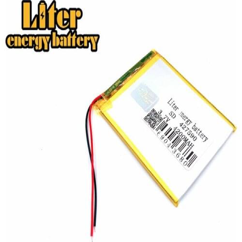 Size 427590 407590 3.7v 4200mah Lithium Polymer Battery With Board For Tablet Pcs Pda Digital Products Fr