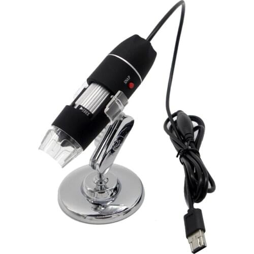 LED Digital Microscope 500X 1000X 1600X 8 Lamp USB Mega Pixels Microscope Electronic Magnifier Stereo Endoscope With Stents