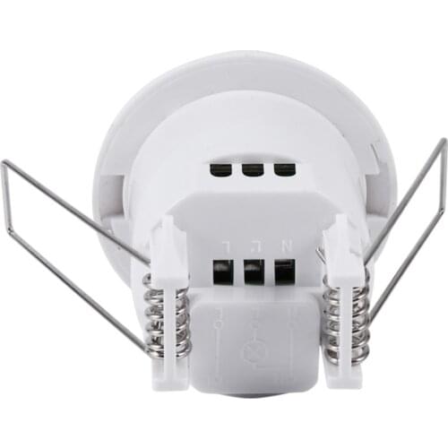 PIR Motion Sensor LED Lamp Switch Controller Home Gadgets Auto ON/OFF Ceiling Recessed Infrared Detector for Light AC110V-240V