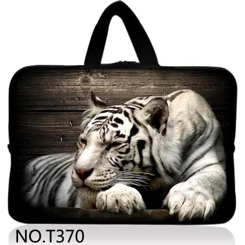 Tiger Laptop Bag Notebook Bag 13.3 15.6 Case For 2019 New Macbook Pro 13 15 Laptop Sleeve 11 12 13 14 15 inch Women Men Handbag