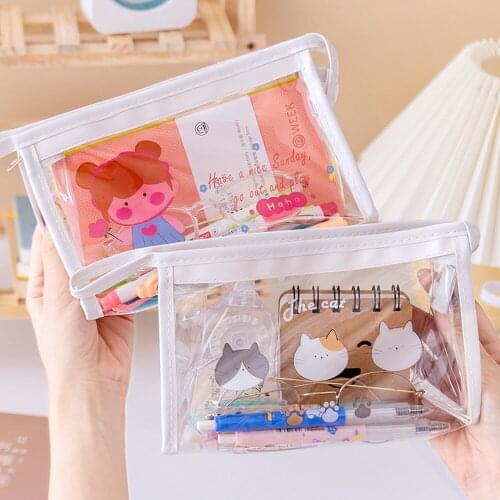ZUIDID Transparent Pencil Cases