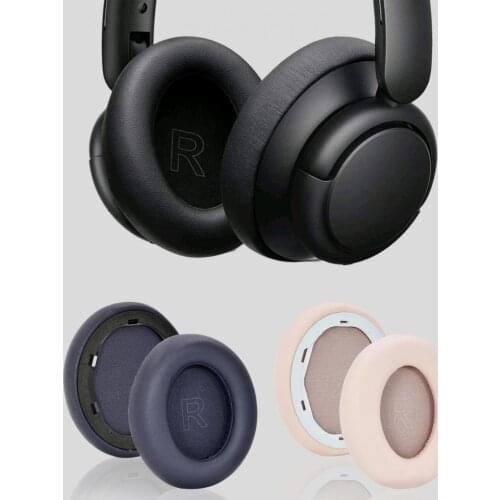 1 Pair Headset Sleeves Soft Waterproof Breathable E-sports Headphone Cushions Replacement for Anker Soundcore Life Q30/Q35 BT