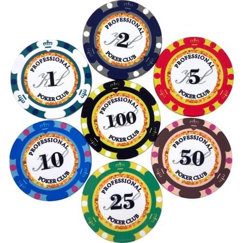 2021New Design 39mm Professional Ceramic Chip of 10g Ceramic Poker chips
