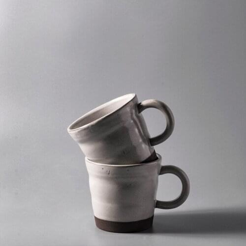 285 ml retro vintage cup Japanese stoneware coffee cup ins small exquisite creative ceramic afternoon tea set