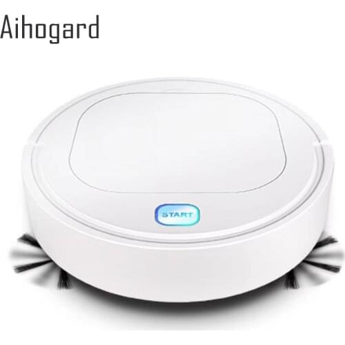 Aihogard 3 IN1 ES28 Robot Vacuum Cleaner Auto USB Charge Smart Dry/Wet Floor Mop Sweep Robotic Vacuum Floor Cleaner Auto Dustpan