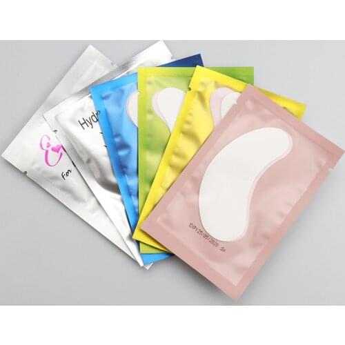 5/20 PCS Eyelash Pad Gel Patch Grafting Eyelashes Under Eye Extension Paper Sticker Tips Sticker Wraps Make Up Tools Eyepad 2020