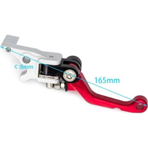 CNC Motocross for T4 T6 K6 MX6 modified 360 degree folding anti-drop labor-saving clutch handle Brake handle