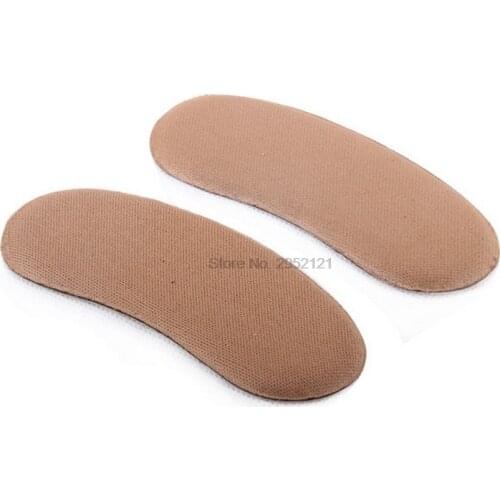 By dhl 1000pair Invisible silica gel stickers slip resistant sponge heel stick pad Prevent Rubbing Pain Grips Sticker Shoes tool