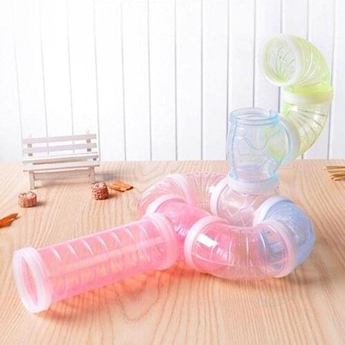 Dutch Pig Rat Hamster Play Toy Durable Training Transparent Runway Game Sports Hamster Pet Tunnel Pipeline Toy