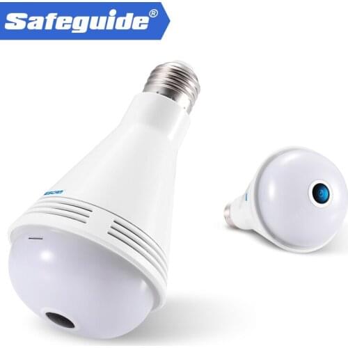 QP137 wifi ip camera with 2MP HD 1080P 360 degree panoramic Support APP,WEB and PC client viewing