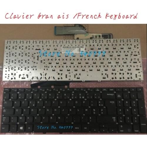 Keyboard for Samsung NP350V5C NP355V5C NP270E5V NP275E5V NP270E5E French No Frame Claiver