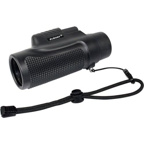 SVbony Monocular 8X42 Hand Focus Telescope Glass Lenses BK7 Prism for Hunting Hiking Birdwatching Waterproof Binoculars F9116AB