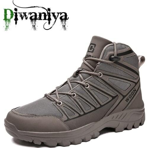 Mens Hiking Shoes Waterproof Men Outdoor Travel Hiking Shoes Non-slip Hiking Hiking Shoes Hiking Hunting Boots Sports Shoes Men