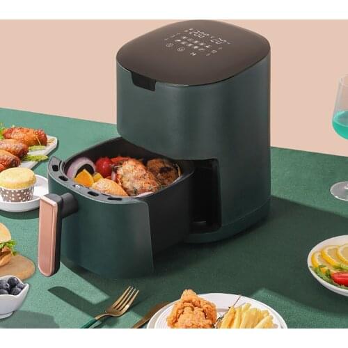 New smart touch screen 3.5L air fryer oil-free multi-function automatic fried chicken and chips machine