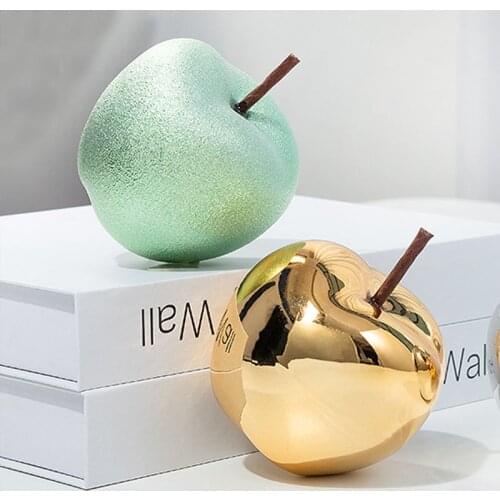 New Ceramic Apple Home Decoration Art Vase Apple
