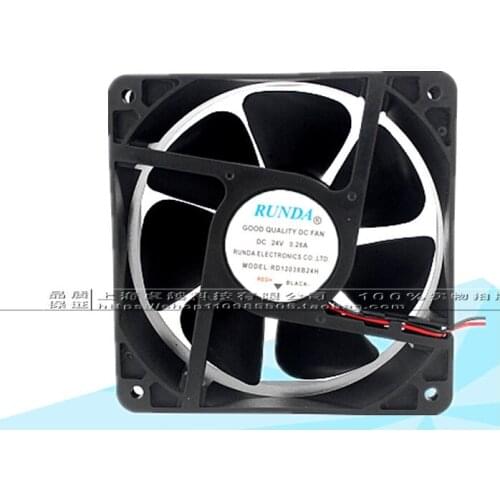 New original RD12038B24H 12038 fan 24V 12cm / CM 24V inverter fan welding machine fan