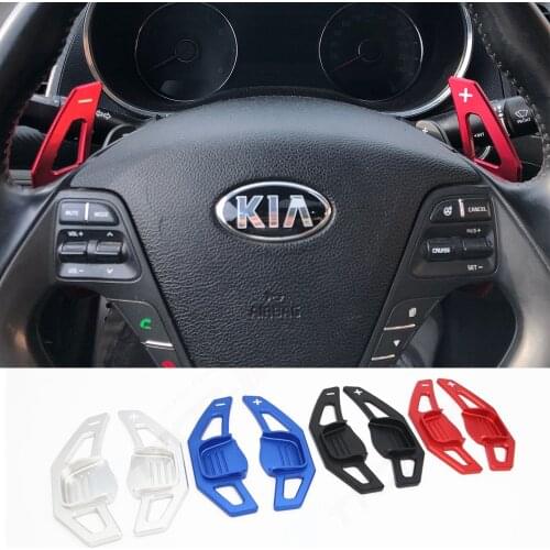 Paddle Shift For KIA K3 CERATO Forte Koup SX 2015 2016 Cadenza Ceed Pro GT SW 2013 2014 Car Steering Wheel Shifter DSG Stickers