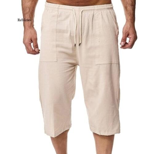 Rebicoo Mens Summer Pants