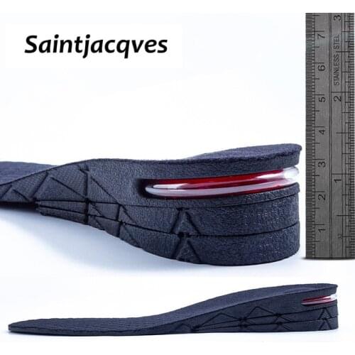 Height Increase Insole Cushion Height Lift Adjustable Cut Shoe Heel Insert Taller Women Men Unisex Quality Foot Pads 1.5-3.5cm