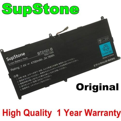 SupStone Genuine Original 34.78Wh SQU-1205 Laptop battery for Hasee MT11X-A1 11.6" Tablet BT2101-B PC SQU-1205 battery