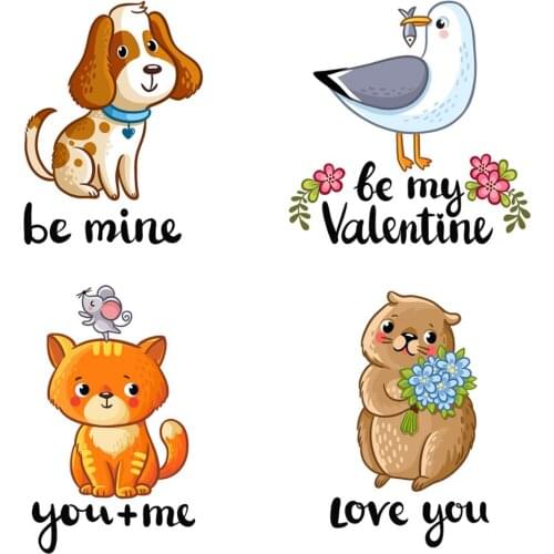 Three Ratels QC418 Forest animals warm fairy tale wall stickers for kids home decoration accessories for living room