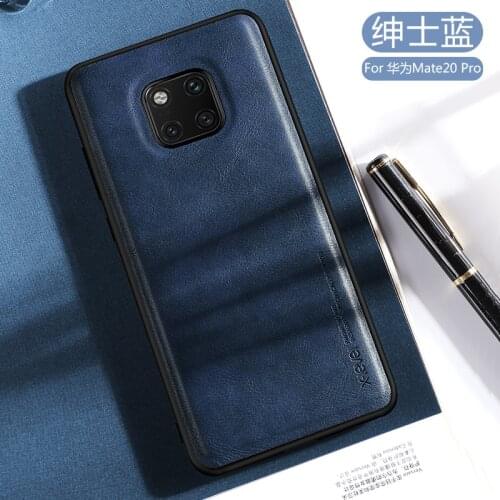 X-level Earl Series For Huawei Mate20/mate20pro Cover Leather Case Original Soft Silicone Edge Shockproof Back Phone Cover Shell