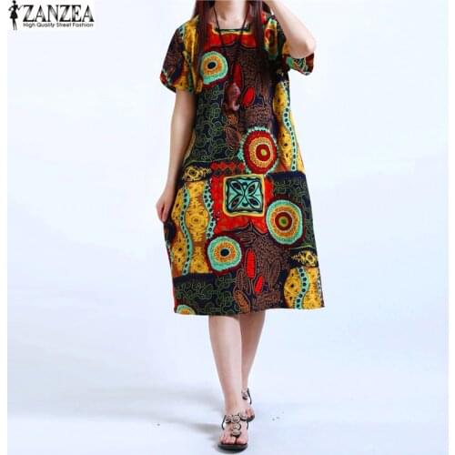 ZANZEA Boho Dresses