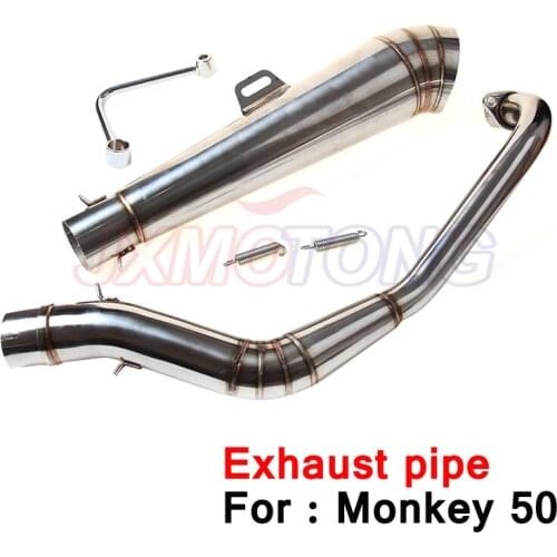 Z50 spare parts Stainless steel Exhaust System Monkey Bike Exhaust muffler