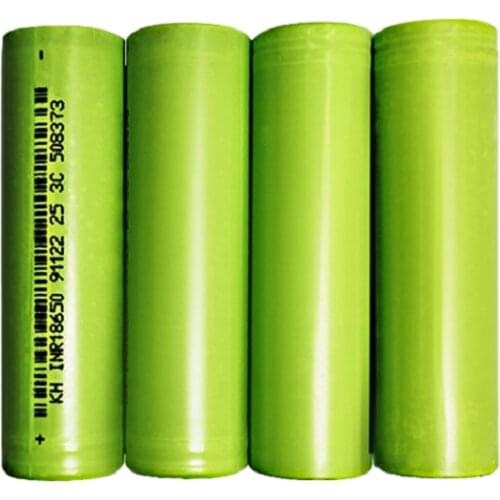 Factory sale 3.7v 2500mah 3C 18650 li ion battery cell rechargeable batteries