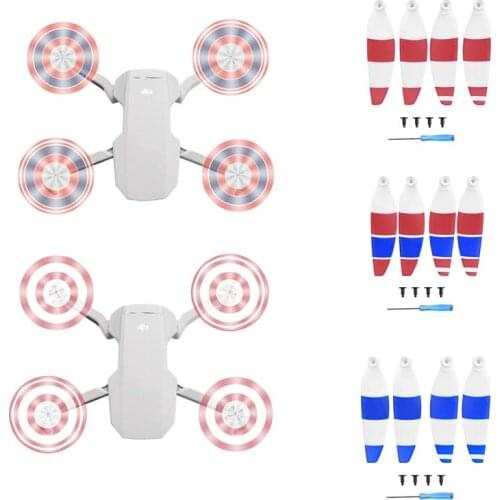 1 Pair Propellers 4726F for DJI Mini 2 Foldable Low Noise Blade Color Propellers for DJI Mini 2 Drone Accessories In Stock