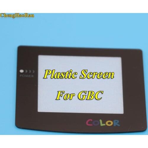 100pcs/lot For GBC Screen Plastic Display For GameBoy Color Protector Lens for Gameboy Color Advance