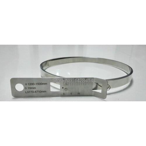 16965-17907mm Stainless Steel Precision Circumference Tape/Ruler and Diameter ruler Periphery Taper Circumference Tape PI Taper