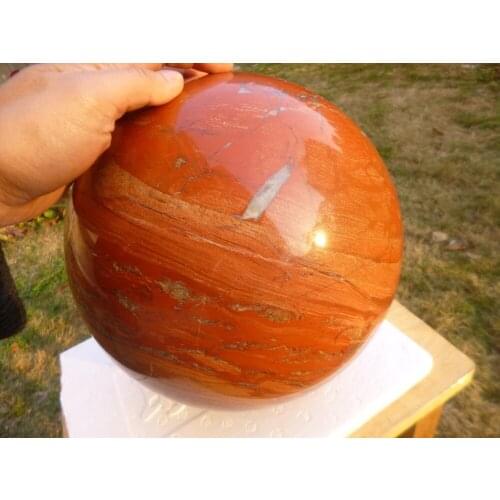 24000g(52.8 lb) Natural Red Jasper Stone Crystal Sphere Ball Madagascar
