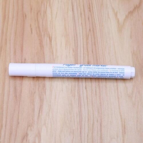4Pcs Tile Grout Pen White Grout Renew Repair Marker with Replacement Nib Tips 85LA