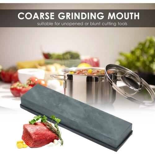 5000 Grit Knife Sharpening Stone Knives Polishing Stone with Rubber Stone Holder Fine Whetstone Grindstone 200*50*25mm