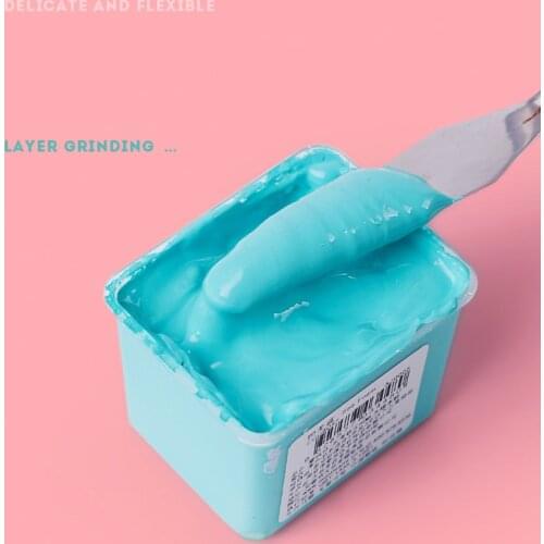 80ml Single Supplement Art Student Painting Single Jelly Watercolor Paint Replacement for Beginners Supplementary Gouache Paint