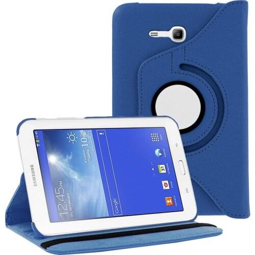 Case for Samsung Galaxy Tab 3 Lite 7.0 T110 T111 T113 T116 Stand Cover for Samsung Tab 3 Lite 7 Case 360 Rotating Pu leather