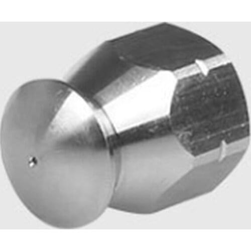 G3/8 Front 1 3/6 Jet Pressure Nozzle Washer Drain Sewer Dredge Cleaning Pipe Nozzle Jetter Stainless Steel Rotary Nozzles