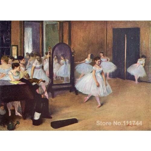 Art paintings Dance Class Edgar Degas canvas reproduction Hand painted High quality