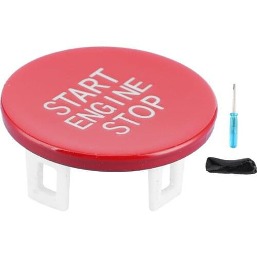 Red Engine Start Stop Button Switch Replacement Fit for 3-Series G20 G05 X5 G06 X6 G07 X7