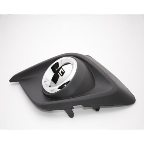 1 Pcs LH Left Side Chrome Front Fog Lamp Light Cover Fog Light Bezel With Nickel Ring for MAZDA 3 AXELA 2014