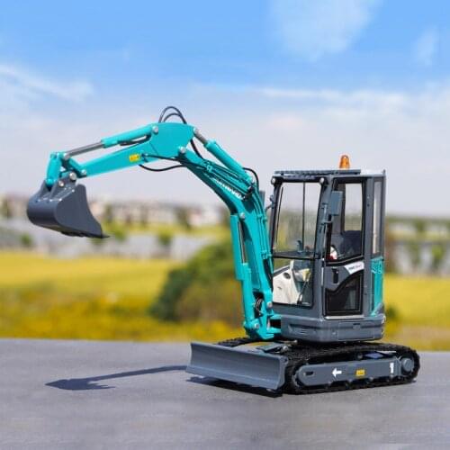 Diecast 1/20 SUNWARD SWE25U Excavator Small Rotary Excavator Alloy Engineering Model Toys Collection Gifts Display Souvenir Show