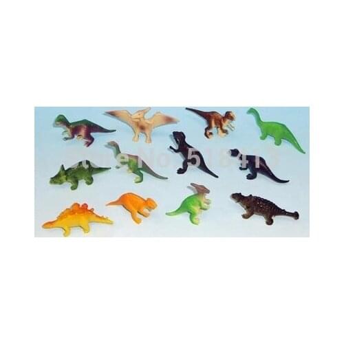 12 Small Dinosaur Simulation Model Of Animal Toys Plastic Doll Kids Play House Childrens Unisex Animals 2021