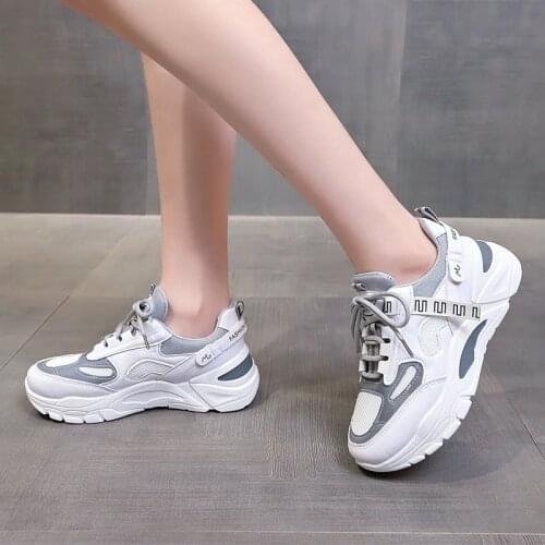 2021 Spring New Korean Version of The White Shoes Flat All-match Casual Sports Shoes Veneer Shoes Women Zapatos De Mujer