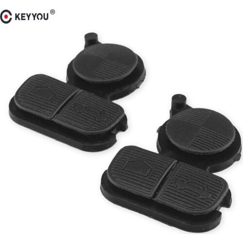 KEYYOU 100PCS/LOT 3 Buttons Remote Fob Key Buttons Repair Pad For BMW Series 3 5 7 E38 E39 E36 Z3 Z4 Z8 X3 X5