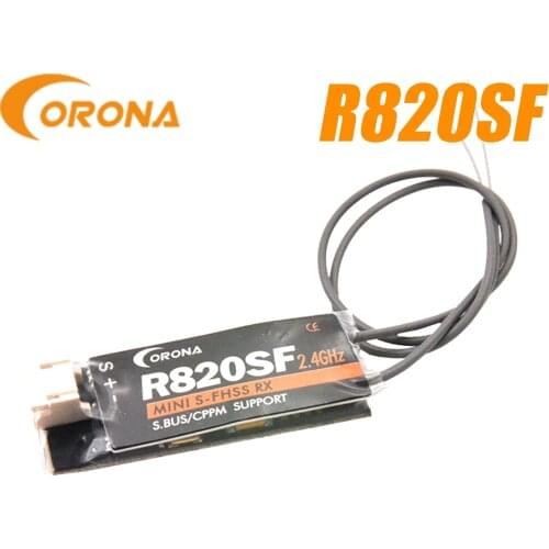 R820SF 2.4GHz S-FHSS/FHSS Compatible Mini Micro S.bus Receiver for RC Drone